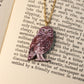 Burrowing owl necklace