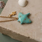 Manta ray necklace