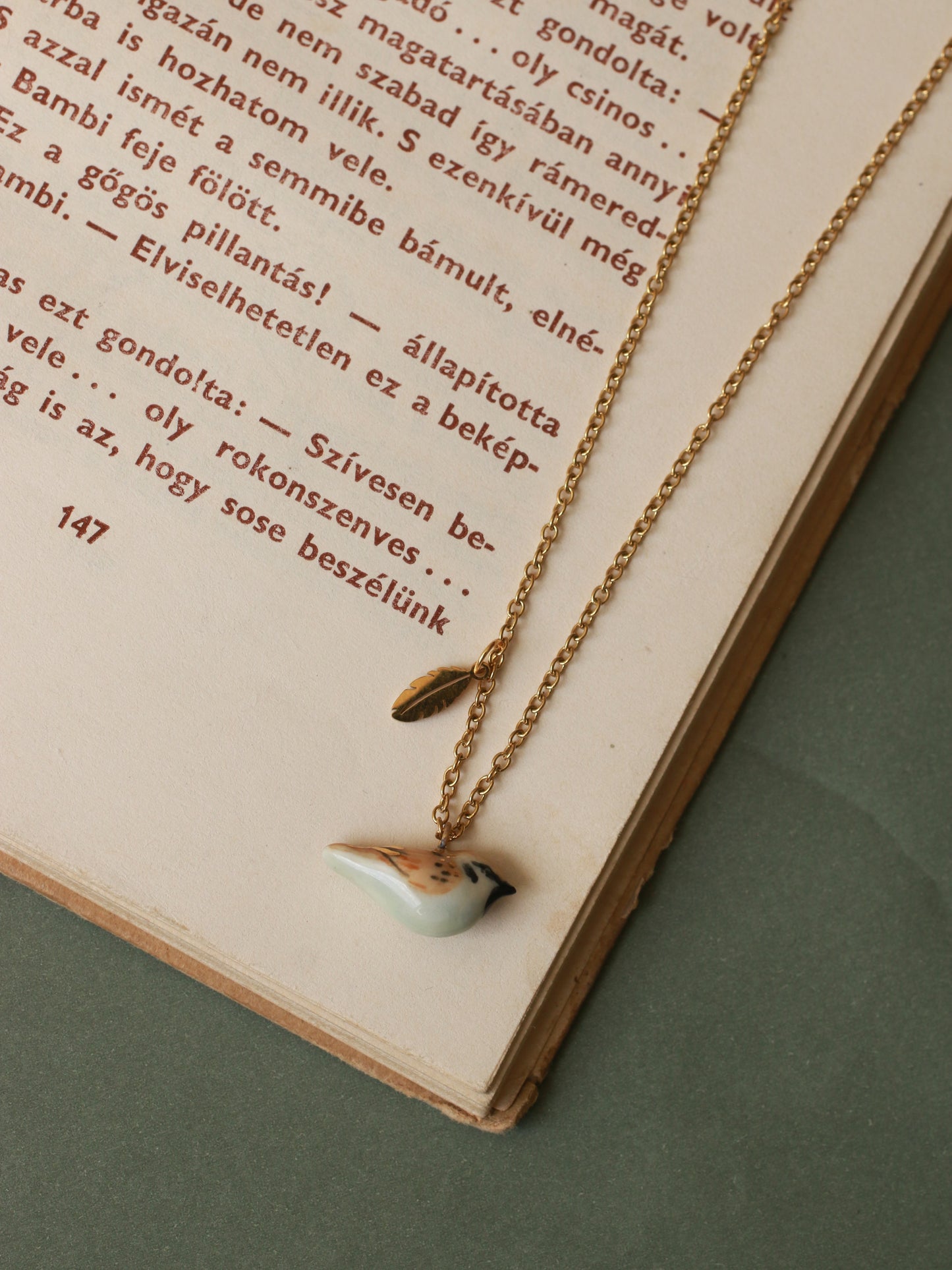 Sparrow necklace