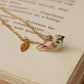Sparrow necklace