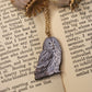 Great gray owl necklace