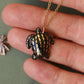 Black sea turtle necklace
