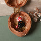 Red Panda necklace in a walnut box