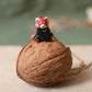 Red Panda necklace in a walnut box