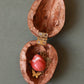 Sleeping Fox necklace in a walnut box
