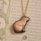 Capybara necklace