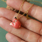 Sleeping Fox necklace in a walnut box