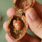 Sleeping Fawn necklace in a walnut box