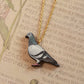 Pigeon necklace