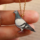 Pigeon necklace