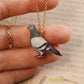 Pigeon necklace