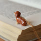 Brown Dachshund necklace