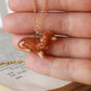 Brown Dachshund necklace