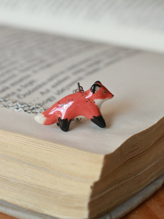 Fox necklace