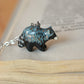Raccoon necklace