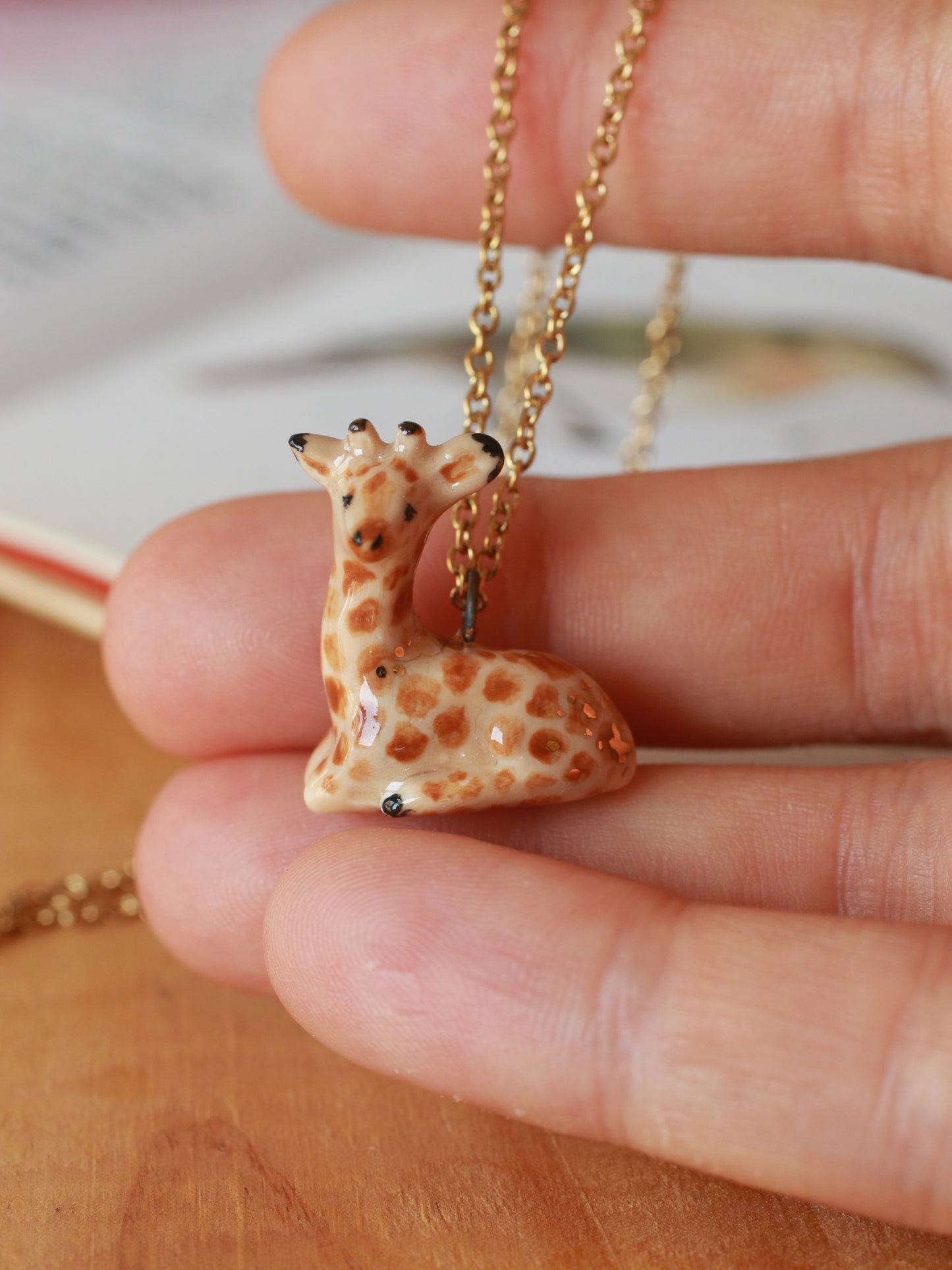 Giraffe necklace