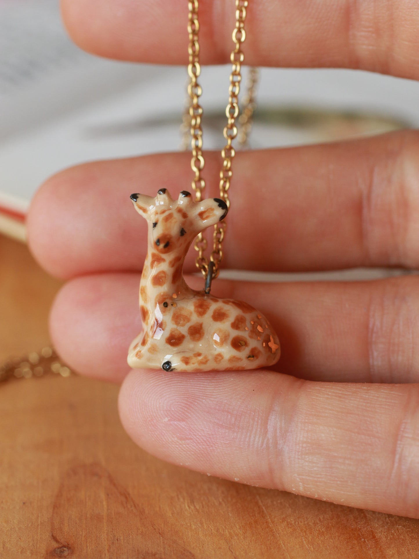 Giraffe necklace