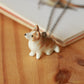 Corgi necklace