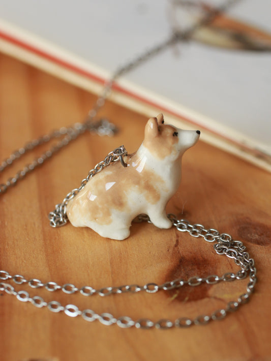 Corgi necklace