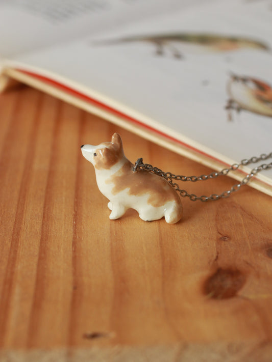 Corgi necklace