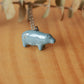 Hippopotamus necklace