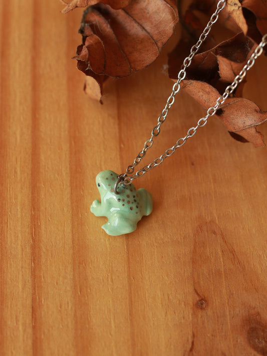 Frog necklace
