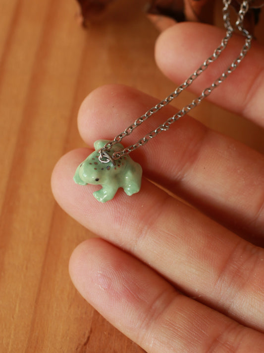 Frog necklace