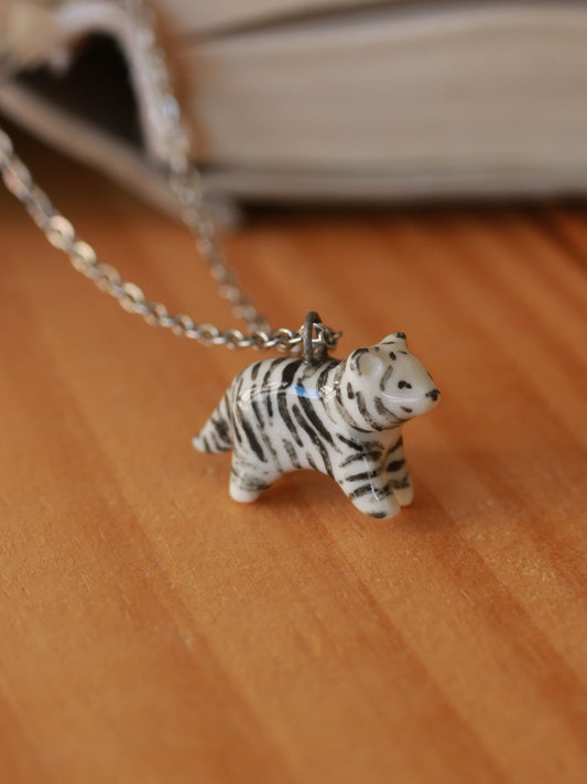 White Tiger necklace