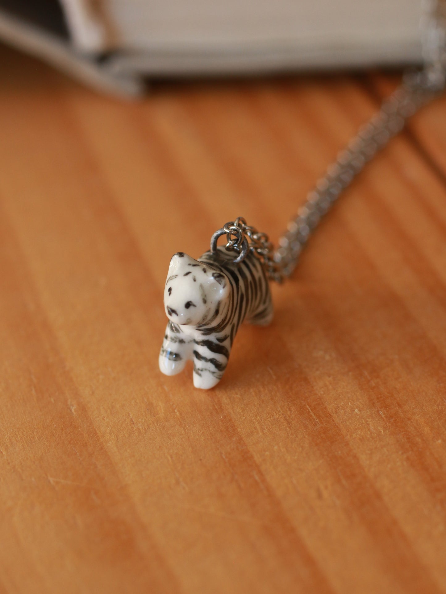 White Tiger necklace