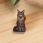 Maine coon cat pin