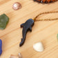 Whale shark necklace - wooden pendant