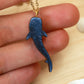 Whale shark necklace - wooden pendant