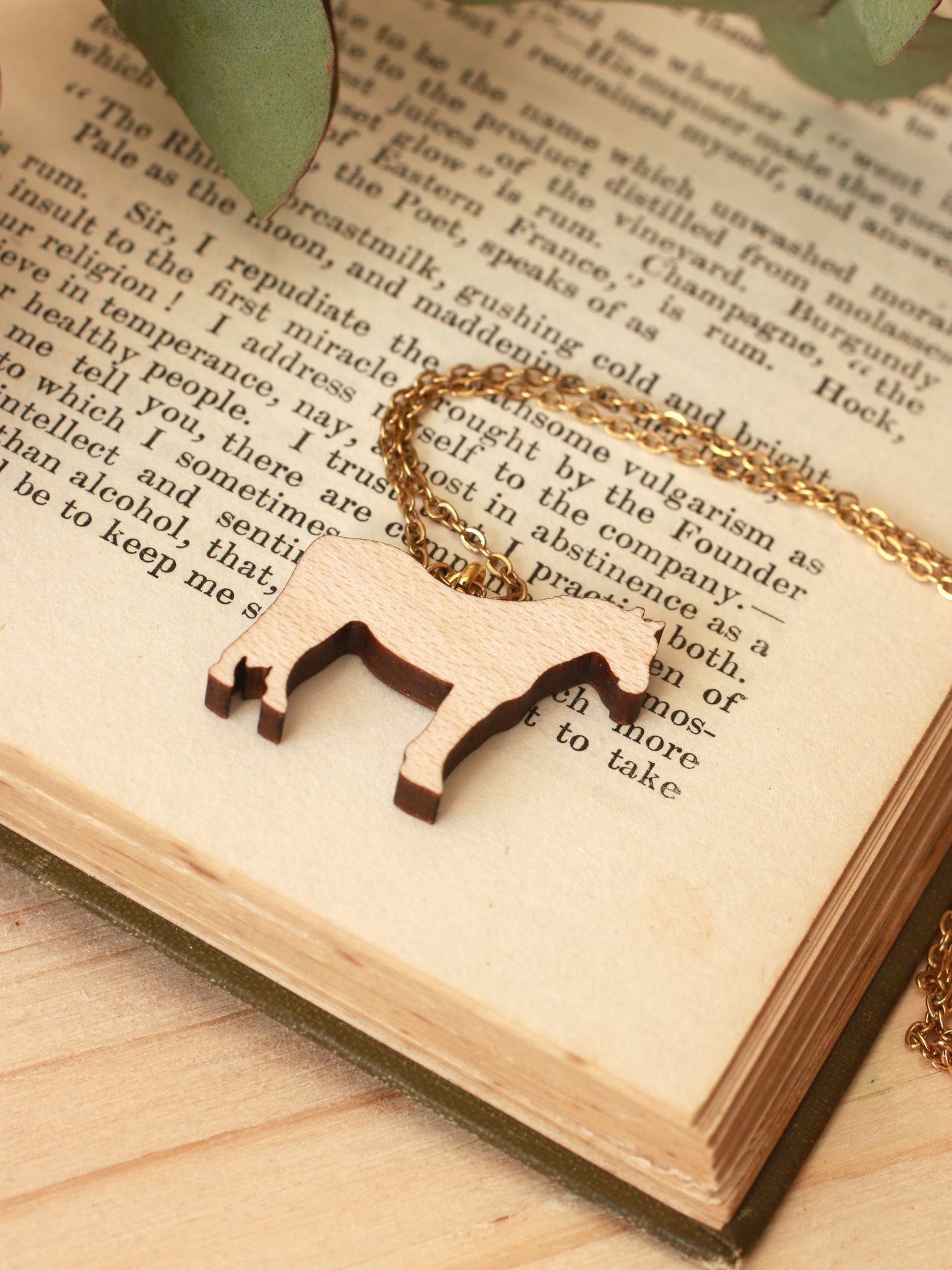 Pinto horse necklace - paint horse pendant