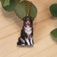 Australian shepherd necklace