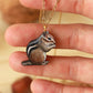 Chipmunk necklace