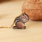 Chipmunk necklace