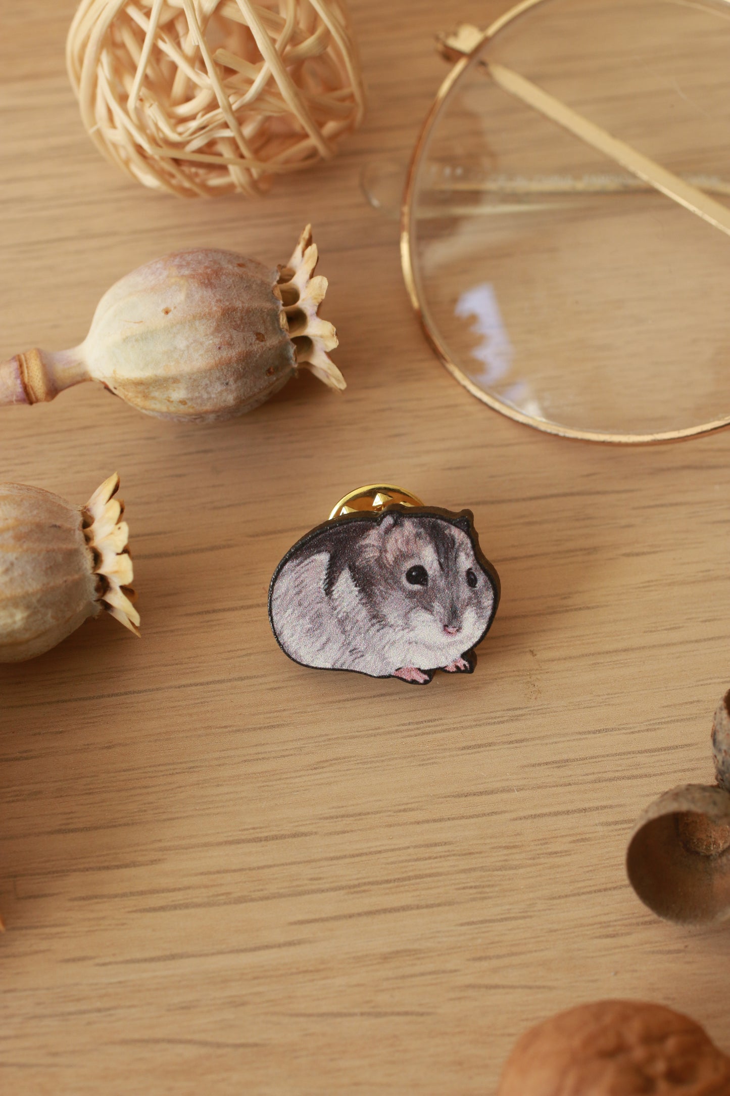 Hamster pin