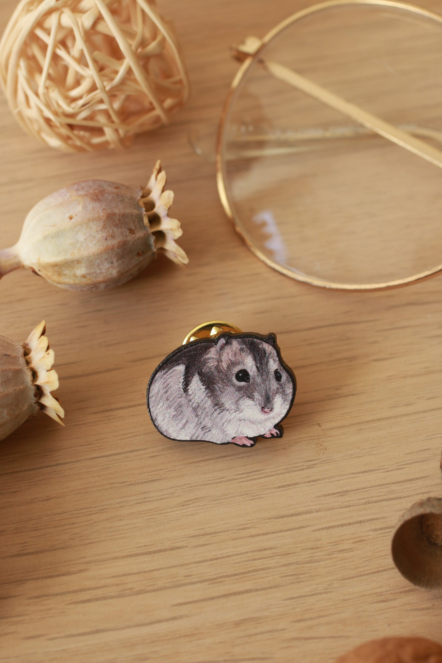 Hamster pin