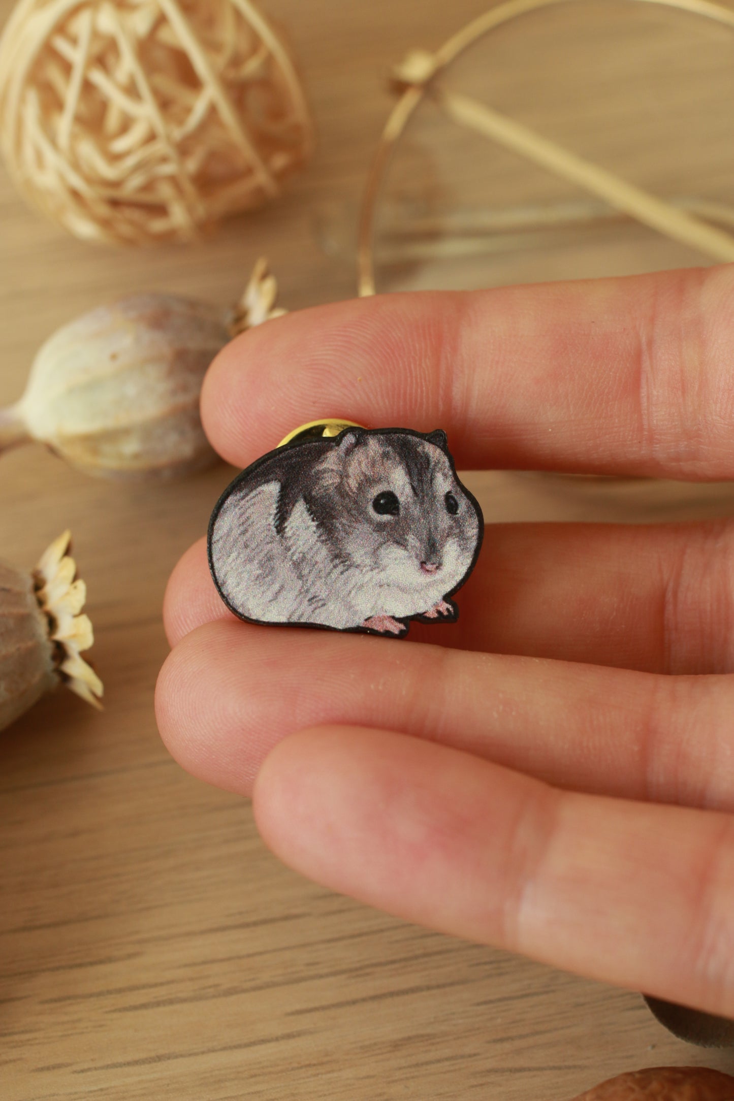 Hamster pin