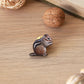 Chipmunk pin - Wooden pin