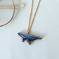 Humpback whale necklace - wooden whale pendant