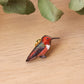 Hummingbird pin