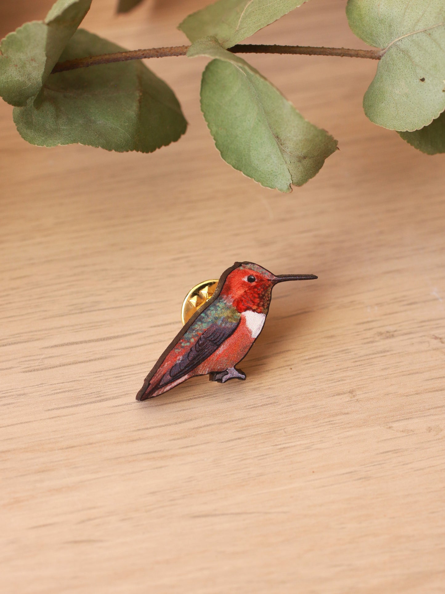 Hummingbird pin