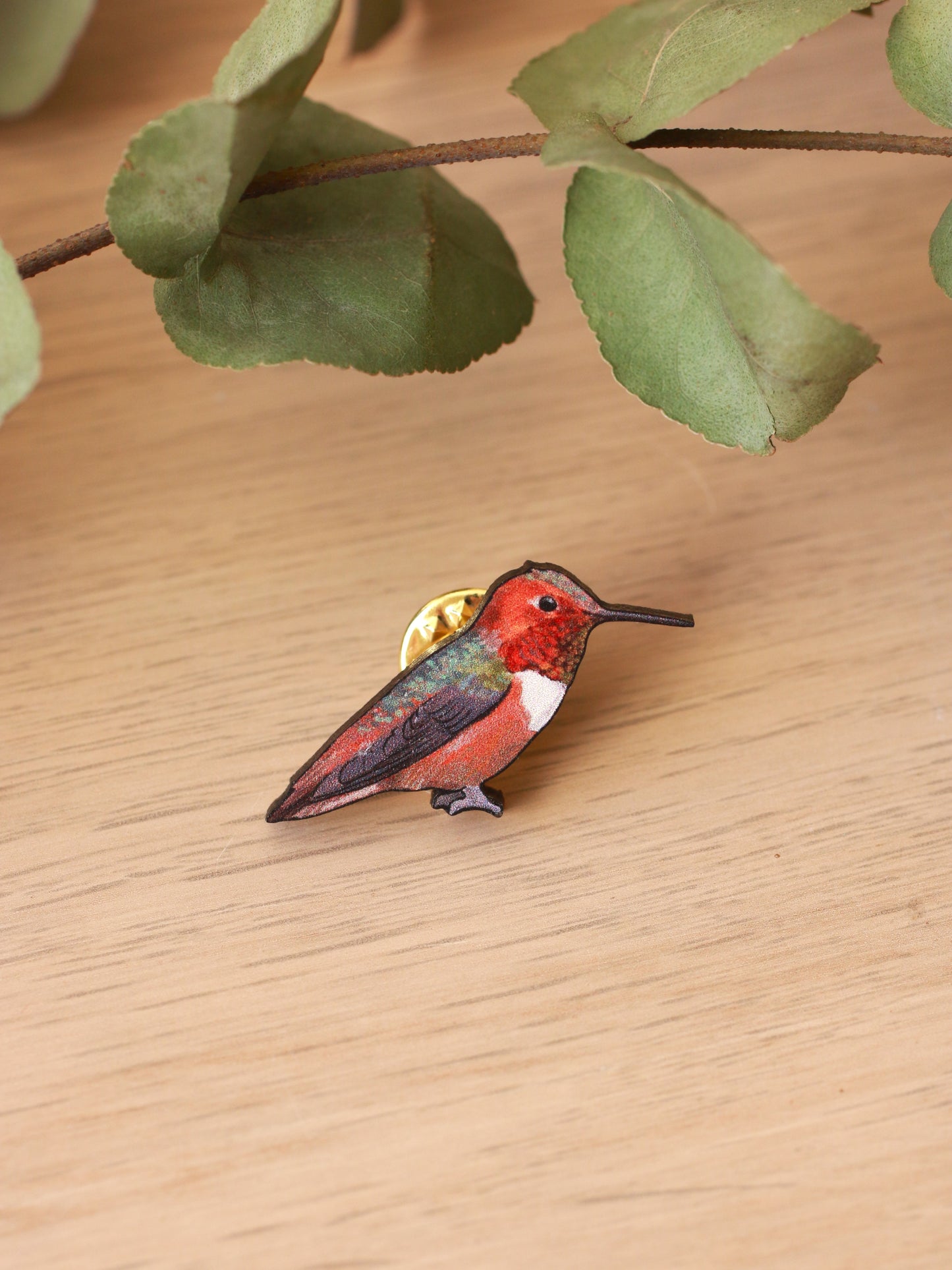 Hummingbird pin