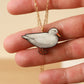 White duck necklace