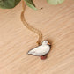 White duck necklace