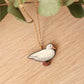 White duck necklace