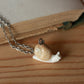 Snail necklace