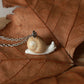 Snail necklace