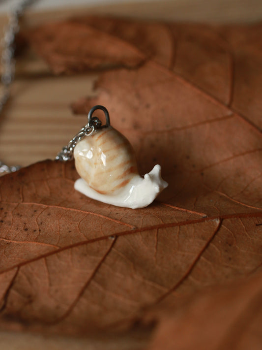 Snail necklace